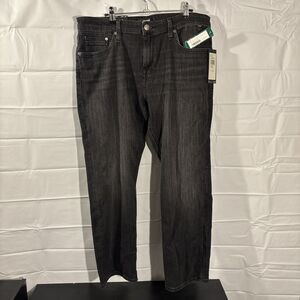 Mavi Matt Classic Straight Jeans Mens 34x30 Relaxed Fit Stretch Dark Grey NWT